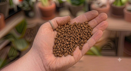 Akadama, the Japanese volcanic clay used in gritty succulent and bonsai mixes