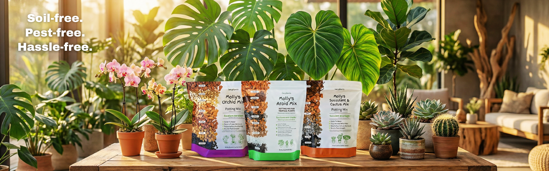 Water your plants right  every time.